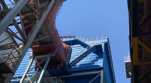 Mapa do site do projeto Tianjin