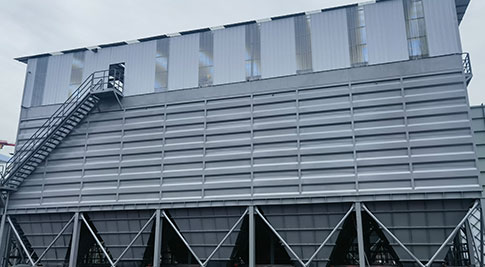 Remoção de poeira secundária do conversor Desheng Steel